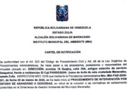 Notificación : Alcaldía abre procedimiento de intervención por estado de abandono a terreno ubicado en la avenida 16 Guajira