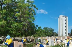 Alcaldía de Maracaibo intensifica limpieza y mantenimiento en cementerios municipales