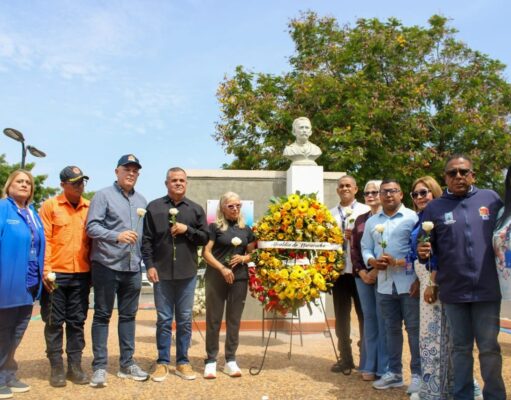 Embajador de Cuba en Venezuela presidió actos en honor al apóstol José Martí