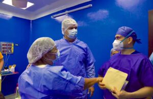 Luis Caldera inspecciona centros de salud y el Plan Quirúrgico en el municipio Jesús María Semprum