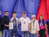 Padres y jóvenes talentos en robótica y fútbol protagonizan triunfos de alto nivel