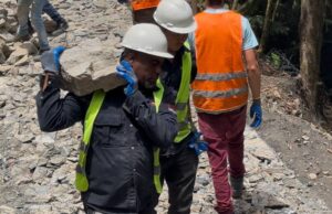 Con 75% de avance recuperan vialidad en kilómetro 29 de El Junquito