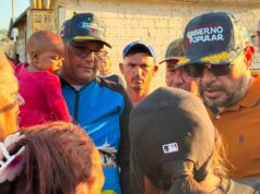 Alcalde Héctor Soto supervisa restitución del servicio eléctrico en la parroquia Marcial Hernández tras fuertes lluvias