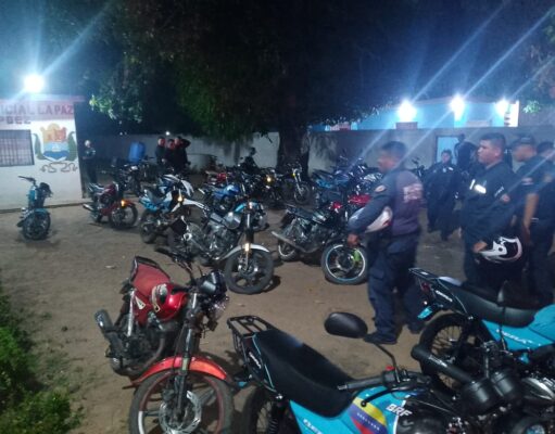 Despliegue de seguridad dejó 24 motos retenidas y una recuperada en el Zulia