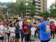 Alcaldía de Maracaibo llevó fiesta mundialista a la Plaza Yepes