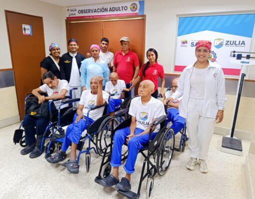 Plan Quirúrgico Nacional y Gobernación del Zulia brindan atención médica integral a adultos mayores del Inass