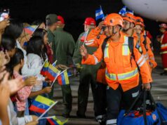 Rescatistas de El Salvador llegan a Venezuela con 50 toneladas de ayuda humanitaria
