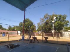 Alcaldía de Maracaibo avanza en el rescate de otras tres canchas deportivas de usos múltiples