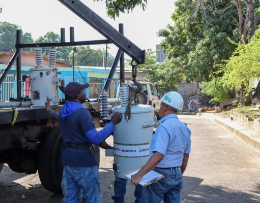 Incluidas las 18 parroquias de Maracaibo en el reemplazo de transformadores