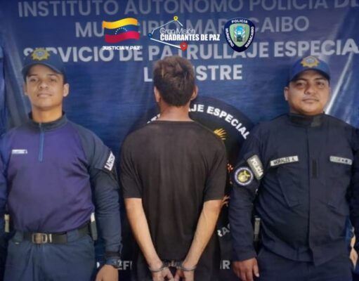 Polimaracaibo aprehende a hombre por agresión contra su expareja