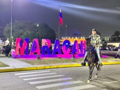 Vistosa exhibición de caballos de paso en homenaje al aniversario de Maracaibo