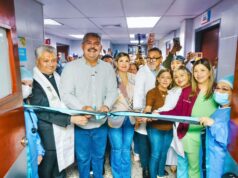 Gobernador Luis Caldera reinaugura UCI, pabellones y área de hospitalización del Hospital Central de Maracaibo
