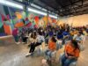 La gaitera Nelly Ávila sostuvo un emotivo encuentro con las niñas de las escuelas de gaita del IMGRA