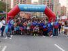 El asfalto de la ciclovía vibró con el II Acuatlón Fundación Mariaelena
