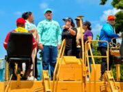 Gobernador Luis Caldera inicia rehabilitación integral de 8 km en Punta Iguana para mejorar accesos al Puente sobre el Lago