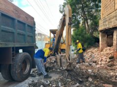 Alcaldía de Maracaibo evalúa riesgos en la infraestructura Hotel Granada