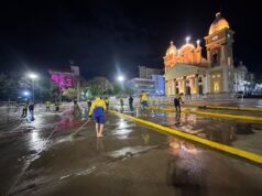 Alcaldía de Maracaibo reacondicionó fachada de la Basílica y limpió piso de la plazoleta